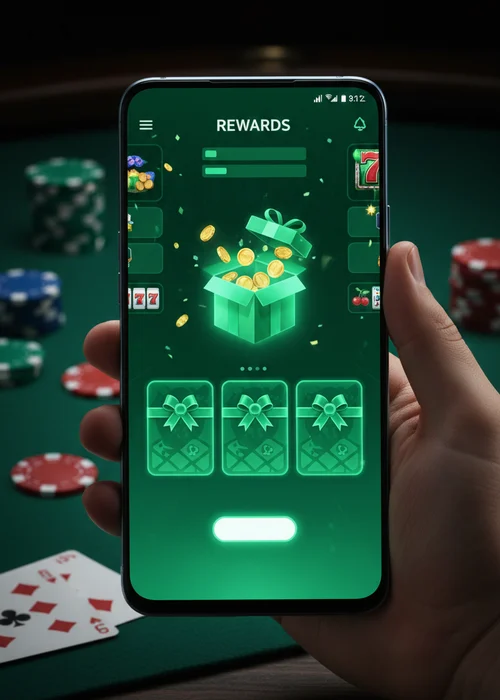 Bandit Casino bonus page showing various offers like welcome bonus, free spins, and cashback promotions in Australia.
